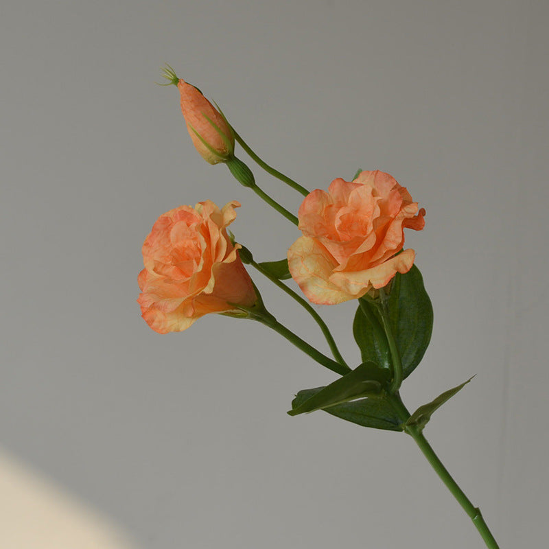 Artificial Flower 3-Headed Lisianthus Bouquet