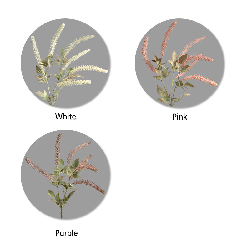 Artificial Floral Arrangement 6-Headed Dog Tail Grass Room Decoration