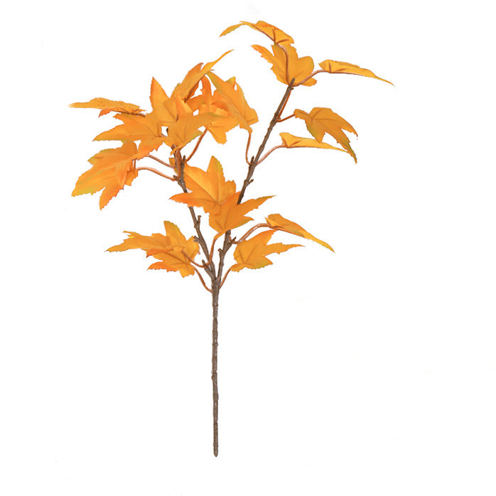 Artificial Maple Leaf 12pcs - 15.75in