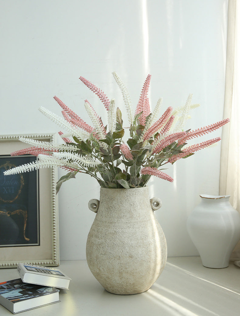Artificial Floral Arrangement 6-Headed Dog Tail Grass Room Decoration