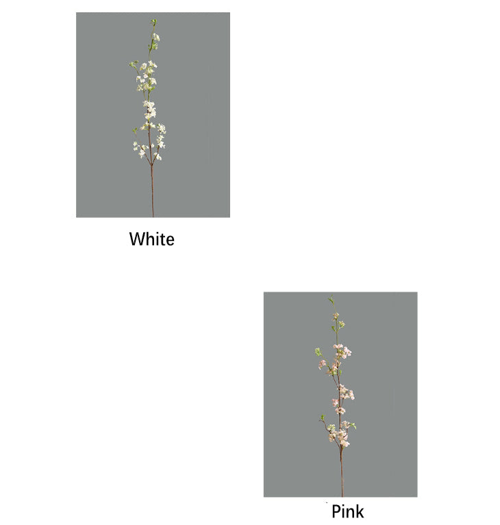 Fake Flower Snow Willow American Country Style Plastic Artificial Flower Arrangement