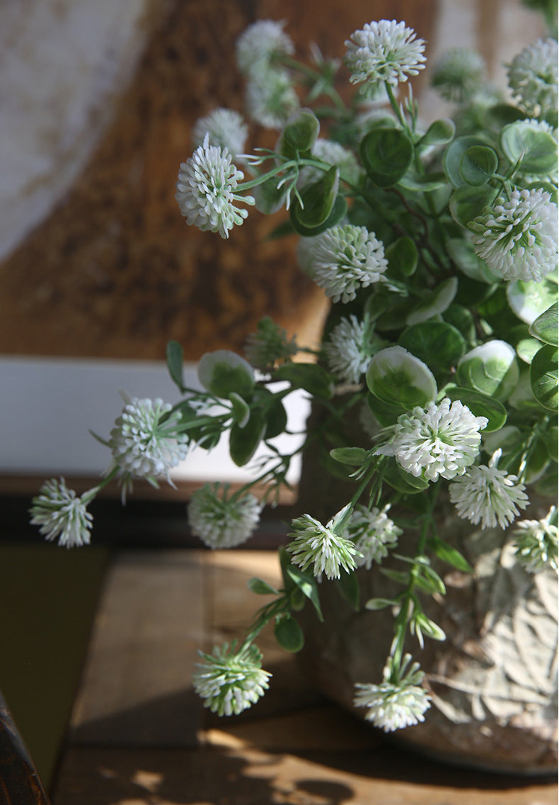 Five-Pronged Fireball Flower Artificial Flower Fake Flower