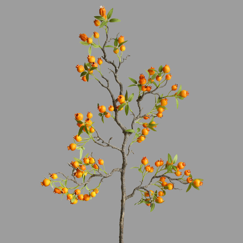 Artificial Hawthorn Fake Flower Fake Fruit Decoration Display