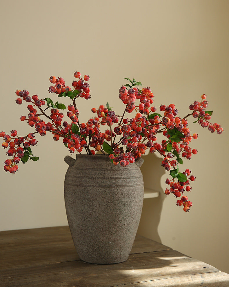 Artificial Blueberry Fruit  Room Decoration Photography Props Artificial Flower