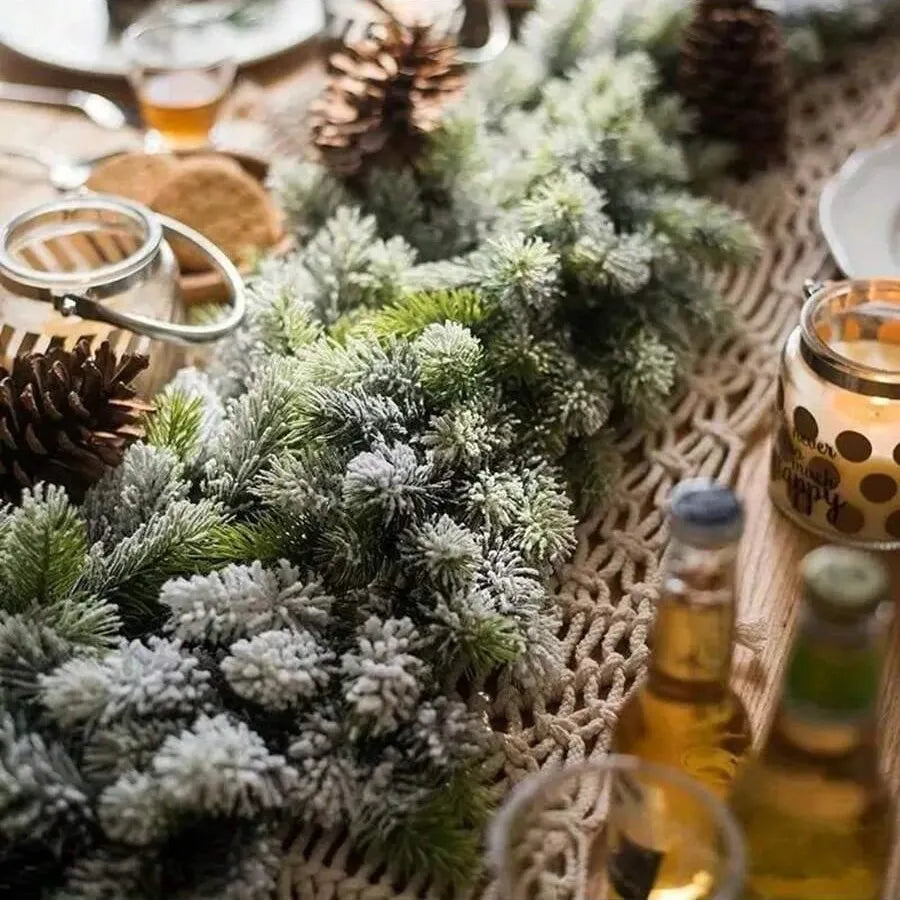 Christmas Pine Needle Rattan 1 pcs - 70.1in