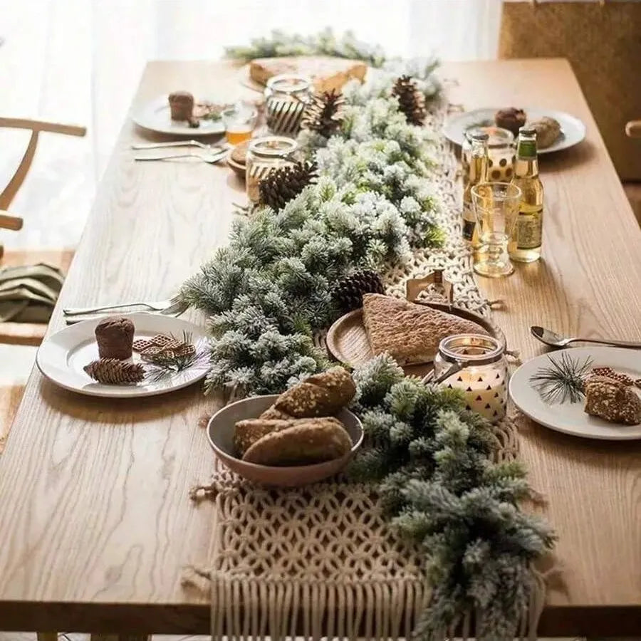 Christmas Pine Needle Rattan 1 pcs - 70.1in