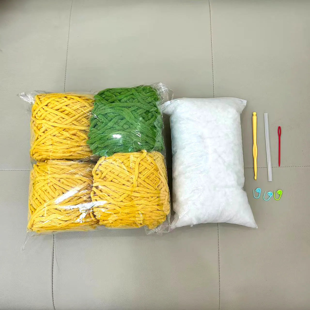 Corn pillow crochet kit