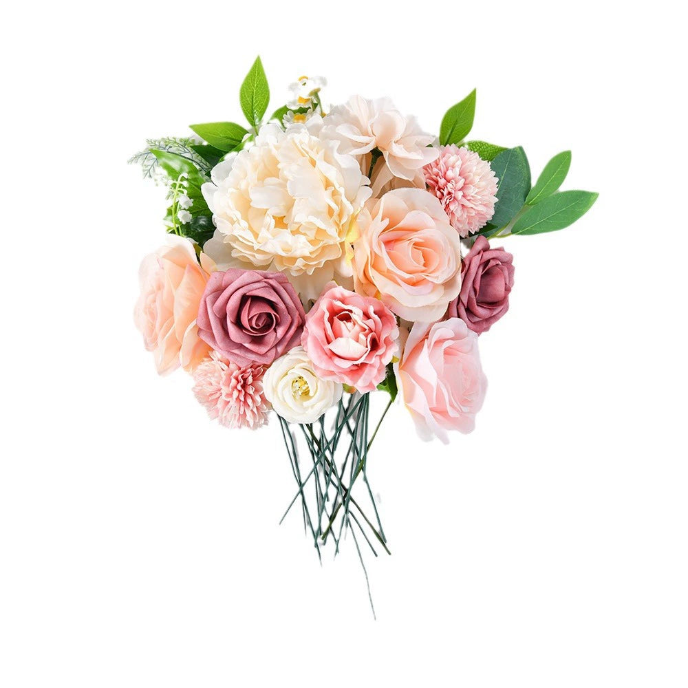 DIY flower box with Rouge pink