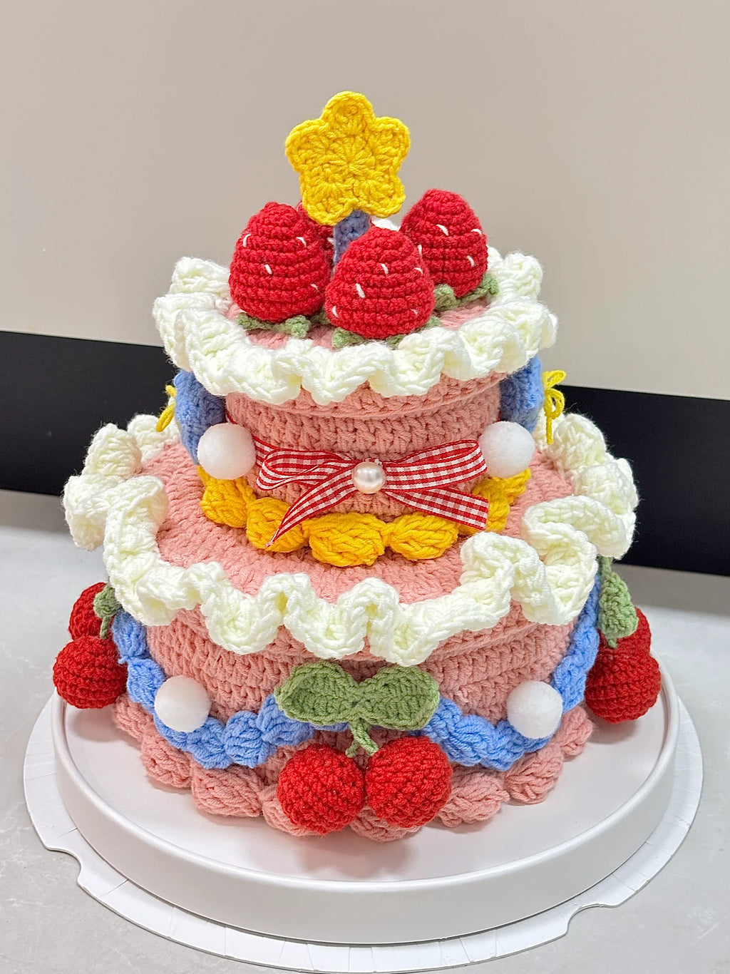 Double cake crochet kit