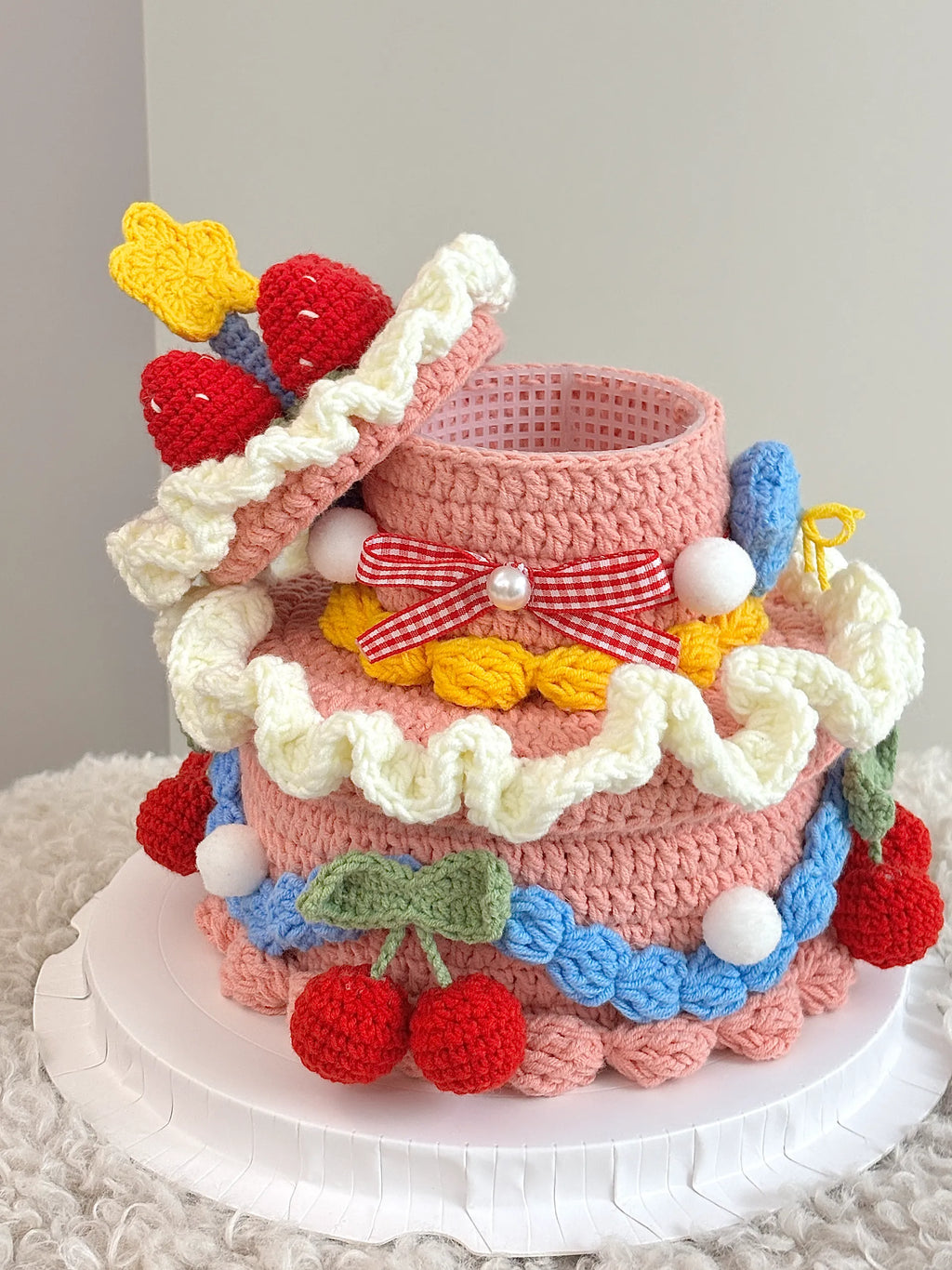 Double cake crochet kit