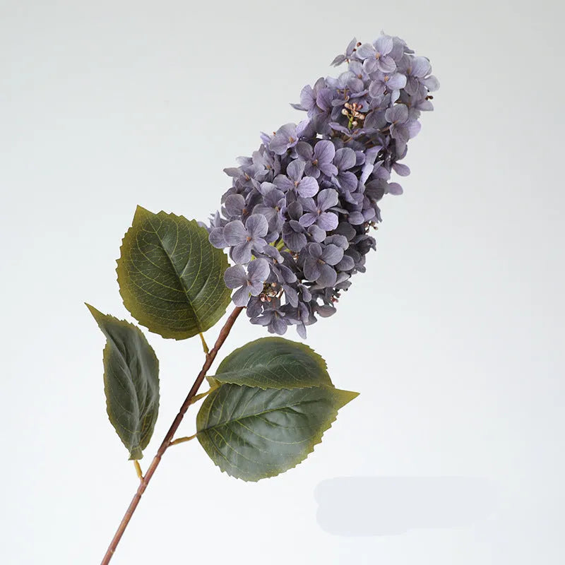 Vintage Autumn Color Pagoda Hydrangea Artificial Flowers 6pcs - 32.7in