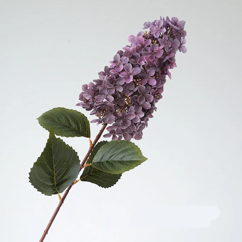 Vintage Autumn Color Pagoda Hydrangea Artificial Flowers 6pcs - 32.7in