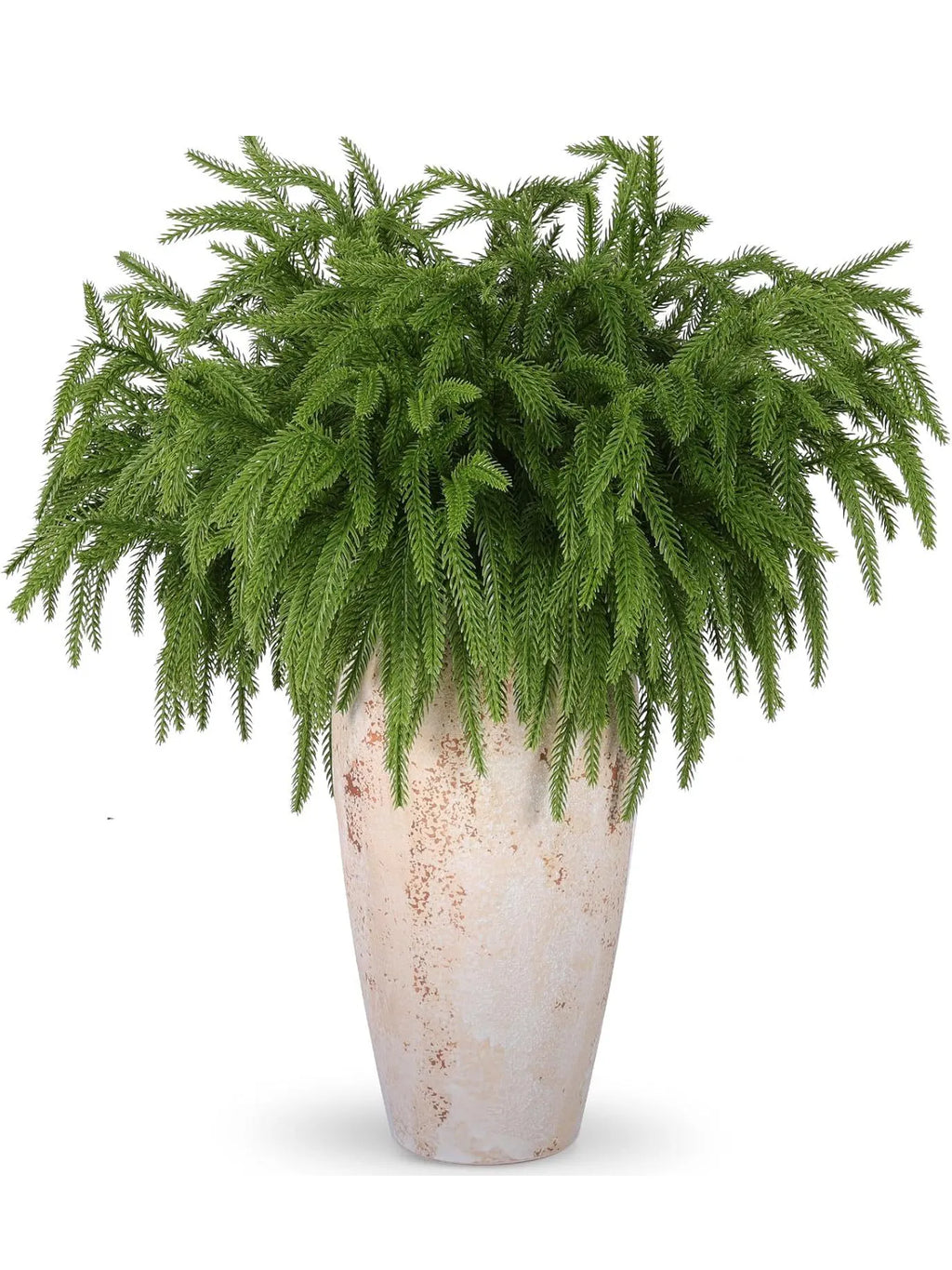 Holiday Decoration Soft Pine Needles 12pcs - 17.8in
