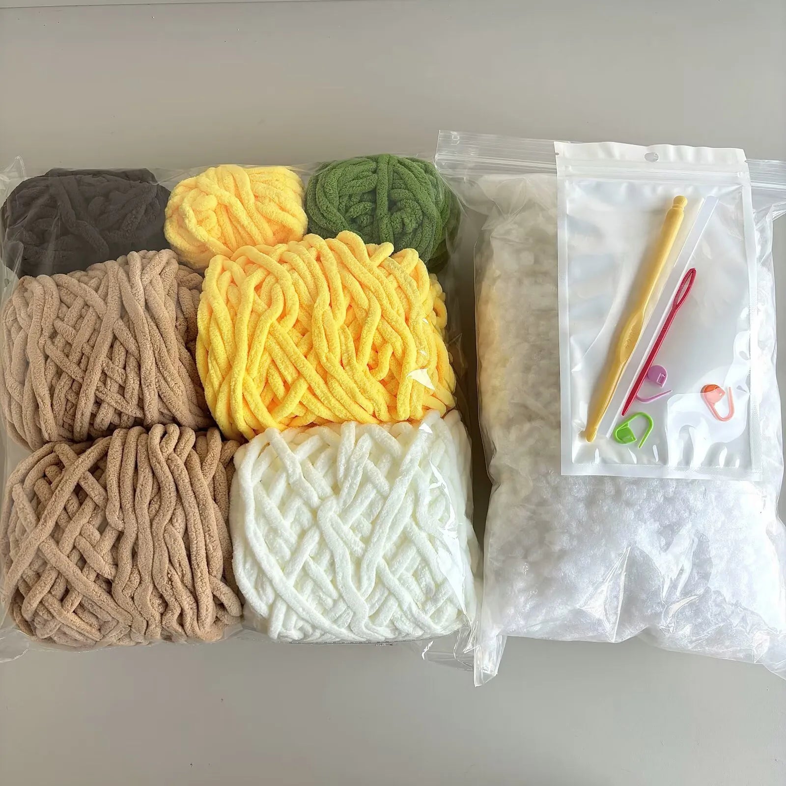 DIY sunflower bouquet Crochet kit