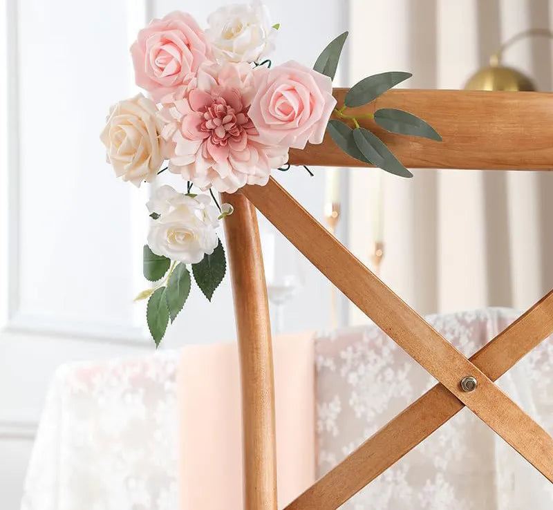 Wedding party DIY flowers box pink