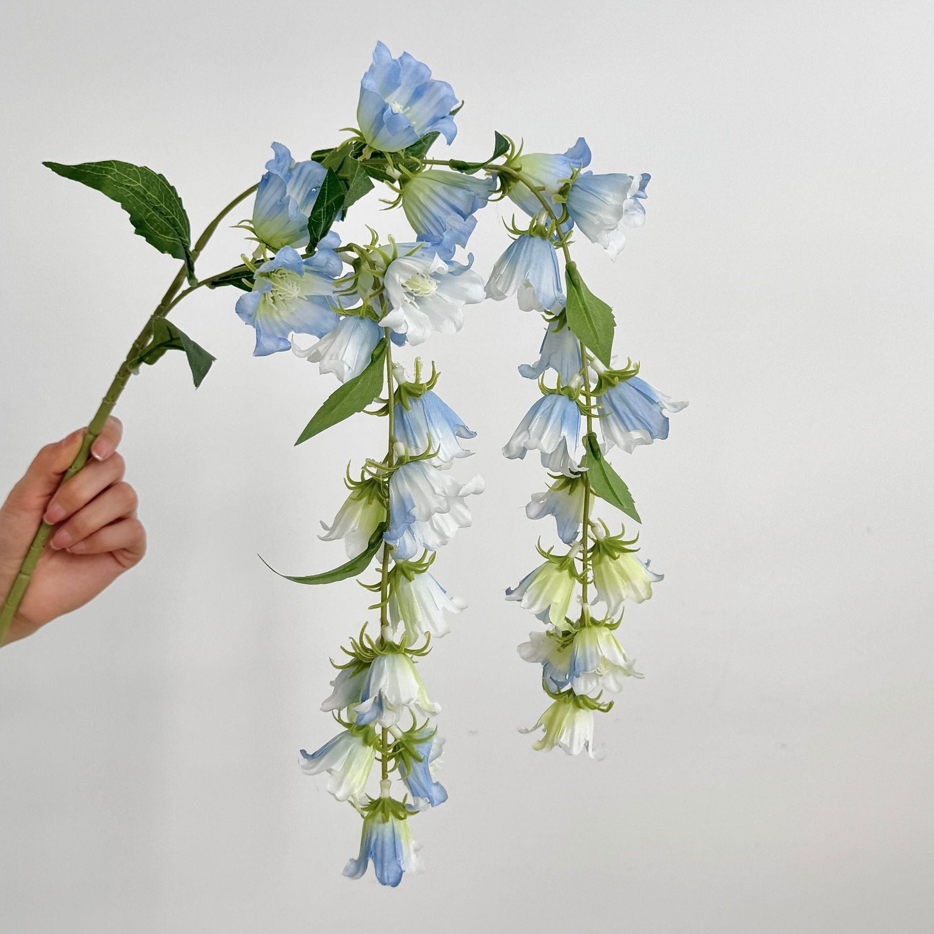 Hanging Wind Chime Artificial Lily of the Valley Green Plant