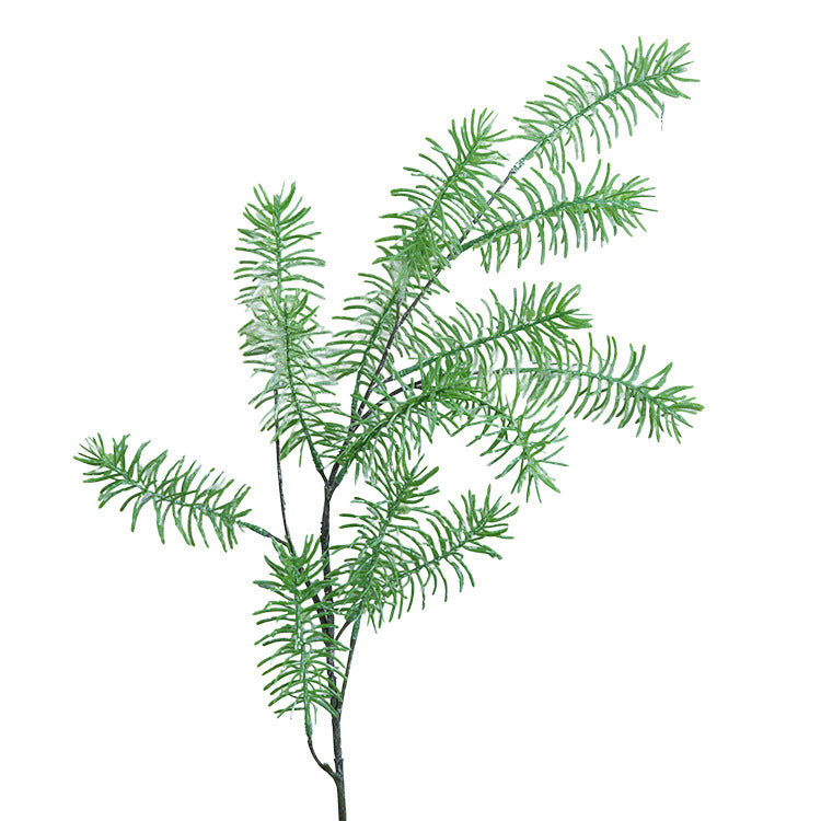 Artificial Flower Single Branch Thujus Arborvitae Artificial Green Plant Artificial Leaves