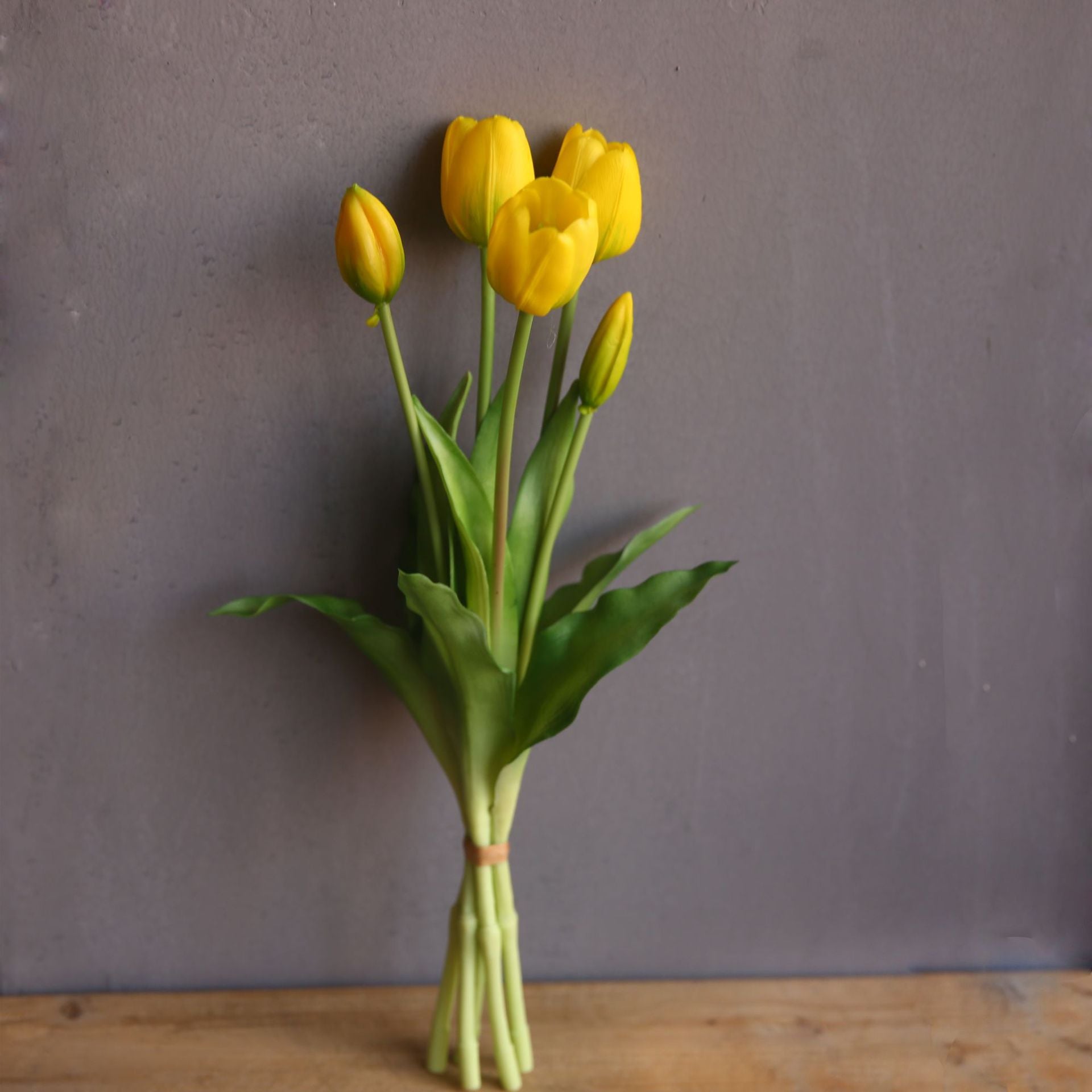 Moisturizing Five-Headed Tulip Bouquet Artificial Flower Decoration Home Decor