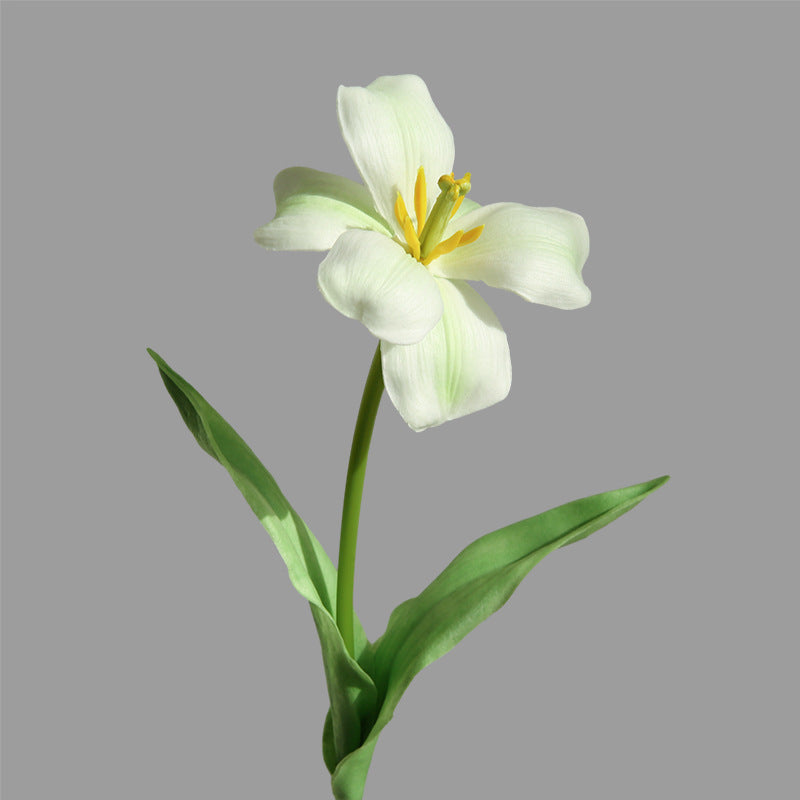 New Open Dutch Tulip Artificial Flower Realistic Touch Moisturizing  Flower Arrangement