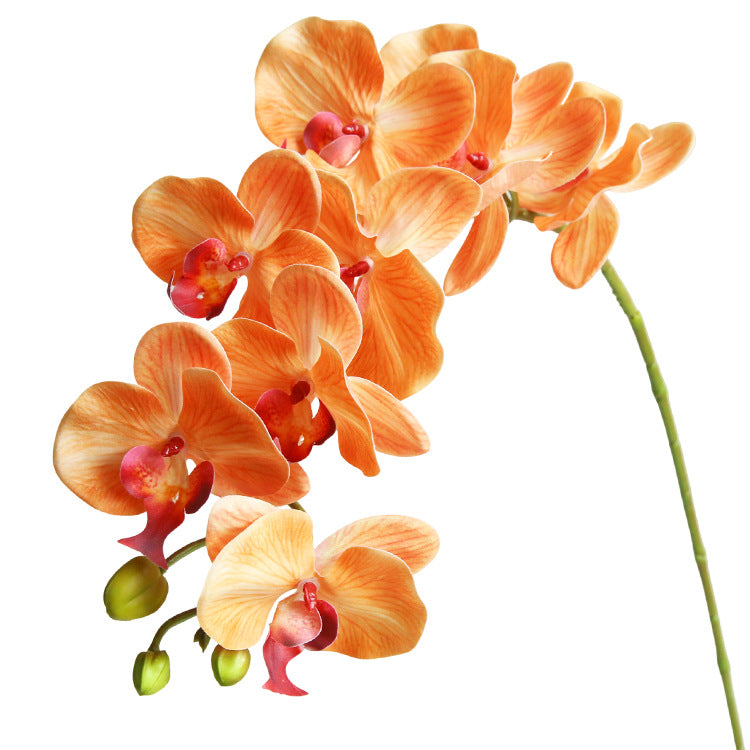 Artificial Flower 9-Head Phalaenopsis  Home Decoration Wedding Scenery Display  3D Printing