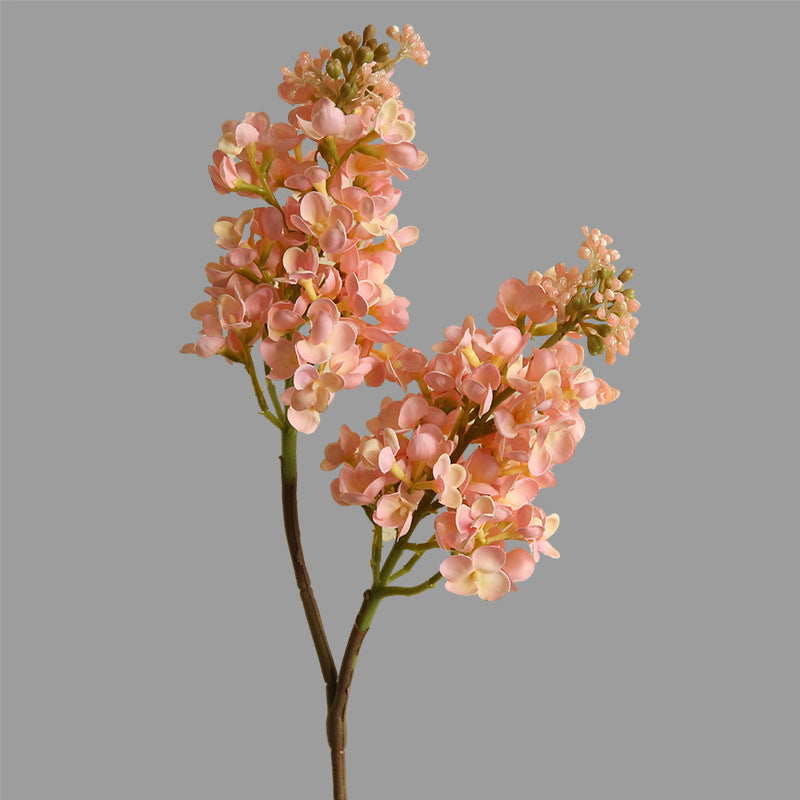 Artificial Flower Realistic Touch Moisturizing Lilac New Style Pastoral Fake Flower