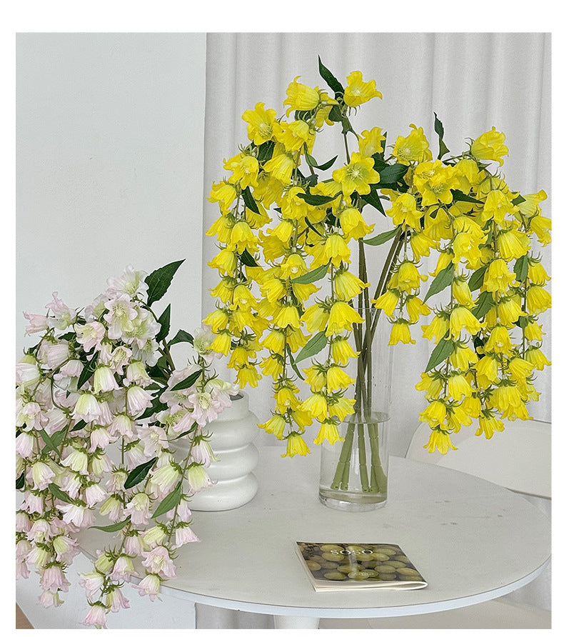Hanging Wind Chime Artificial Lily of the Valley Green Plant