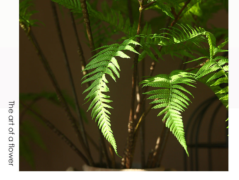 Fern Leaf Artificial Green Plant Flower Arrangement Accessory Persian Leaf