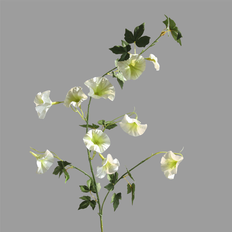 Artificial Flower Realistic Touch Moisturizing Morning Glory