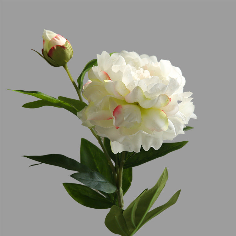 Artificial Flower Two-Headed Peony