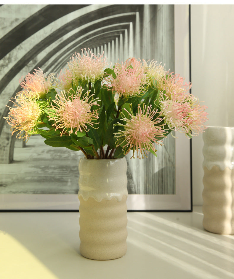 New Artificial Flower Needle Cushion Flower Home Indoor Fake Flower