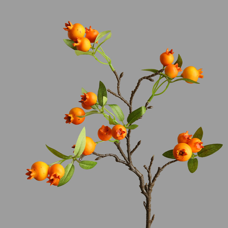 Artificial Hawthorn Fake Flower Fake Fruit Decoration Display