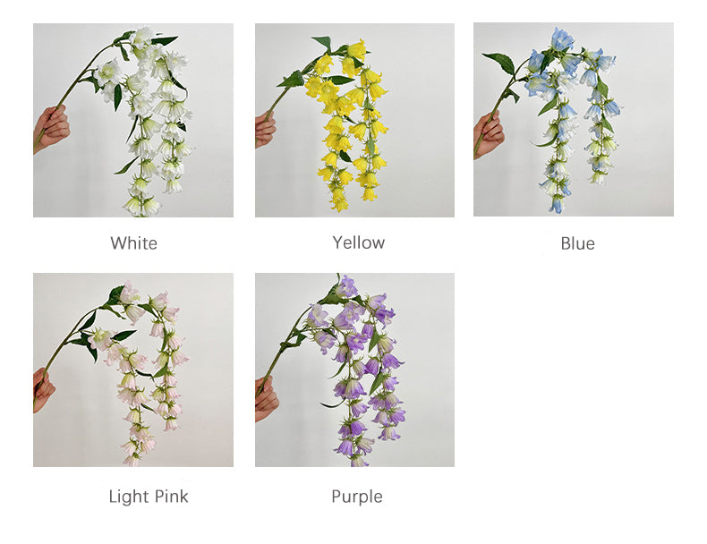 Hanging Wind Chime Artificial Lily of the Valley Green Plant