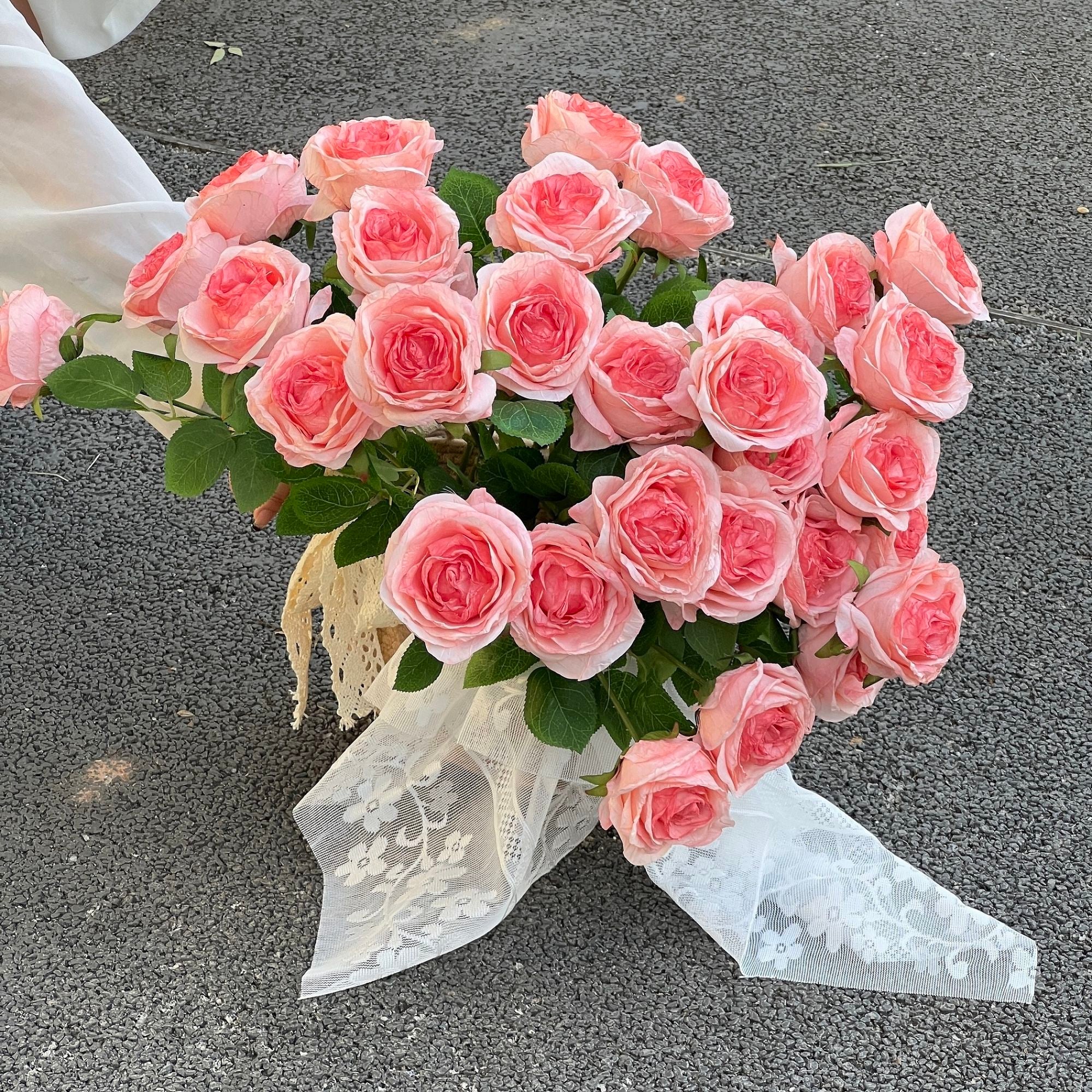 INS Fake Rose Flower Simulation Bouquet DIY Gift Flower Arrangement