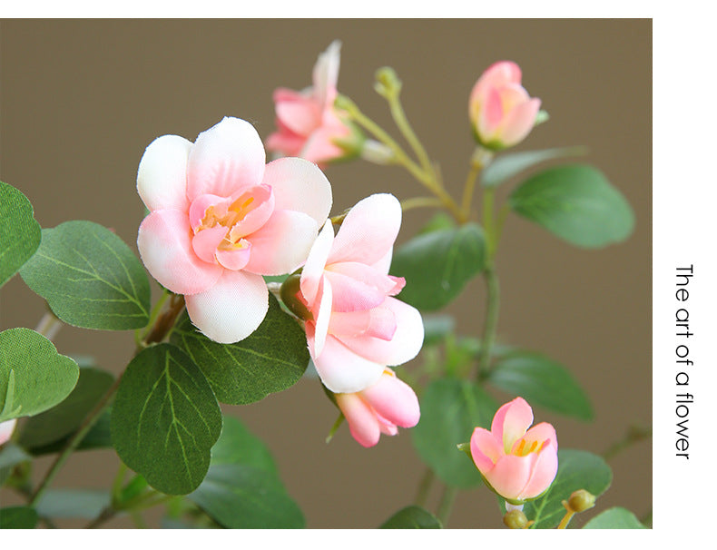 Multi-Head Small Rose Artificial Flower Fake Flower Arrangement