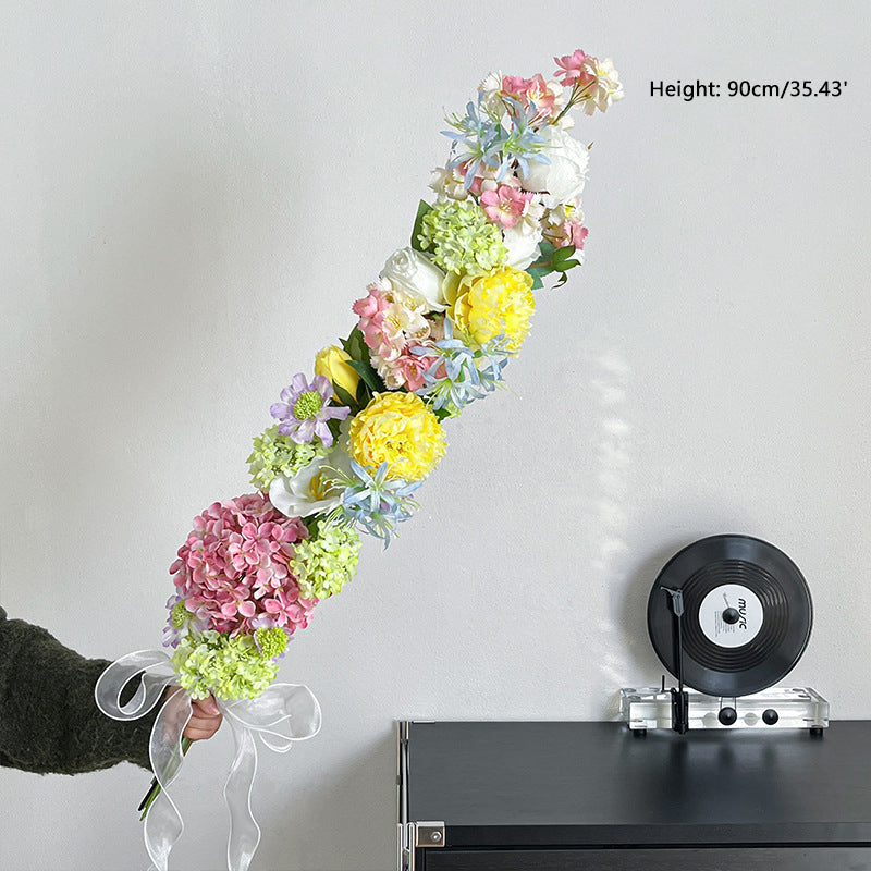 Wedding Ornamental Flower One Meter Bouquet Bridal Bouquet Fake/Artificial Flower
