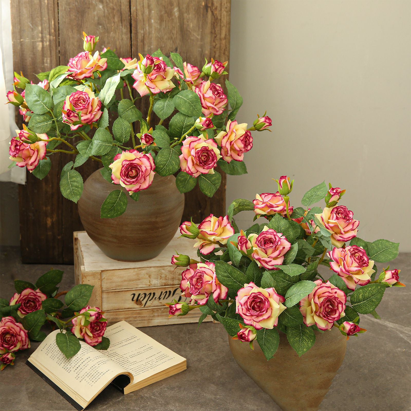 Artificial Flower Fragrant Rose Home Decoration Fake Flower