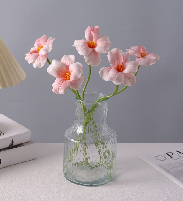 PU Leafless Open Tulip Artificial Flower