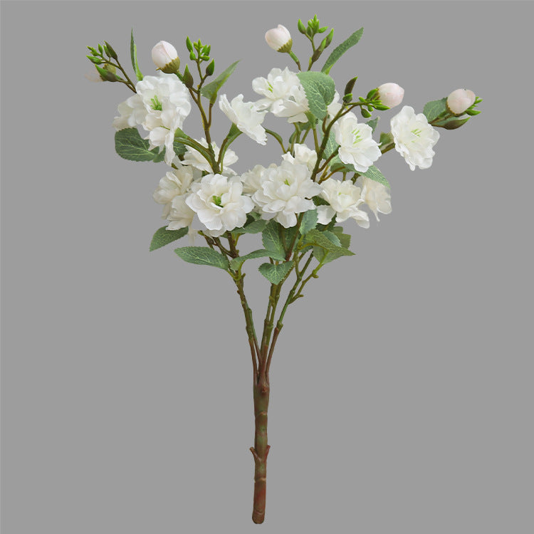 Artificial Flower Camellia Silk Flower Home Dining Table Decoration Flower Arrangement