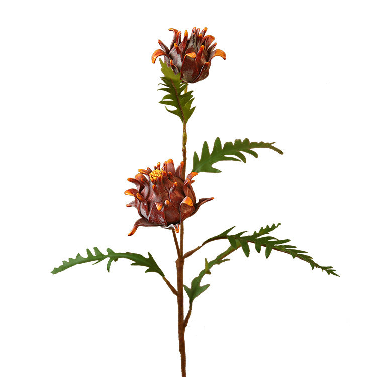 American Style 2-Head Imperial Flower Artificial Flower Fake Flower