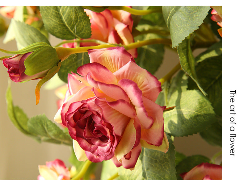 Artificial Flower Fragrant Rose Home Decoration Fake Flower