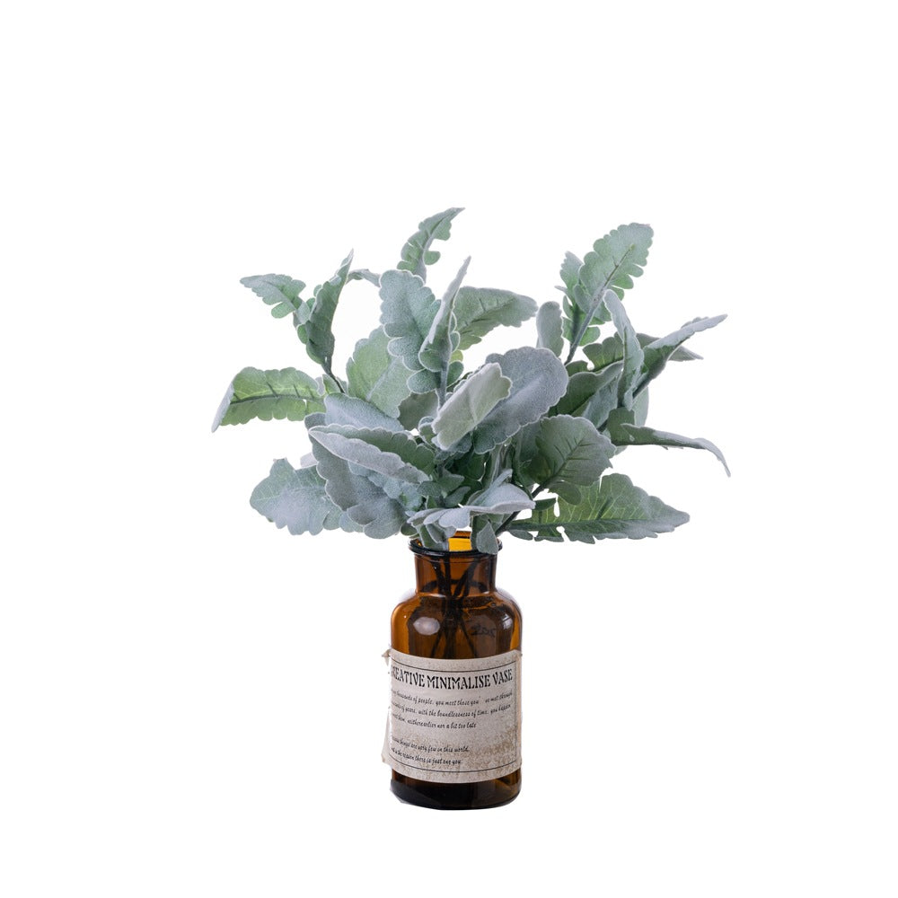 Silver Leaf Chrysanthemum  12pcs - 13.58in