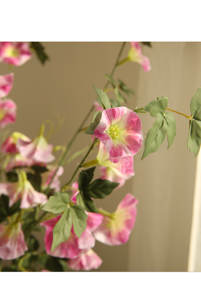 Artificial Flower Realistic Touch Moisturizing Morning Glory