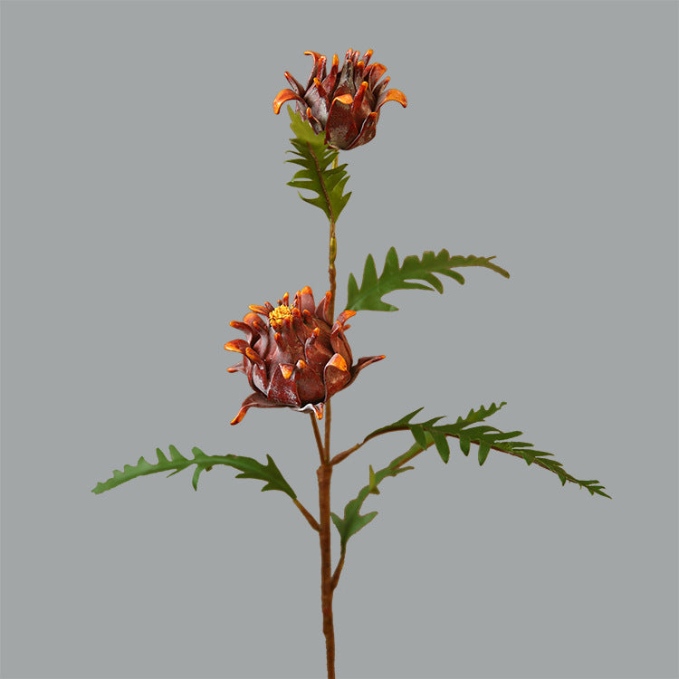American Style 2-Head Imperial Flower Artificial Flower Fake Flower