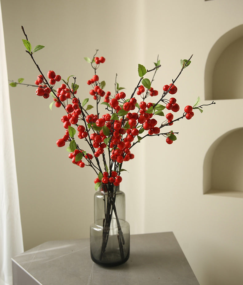 Artificial Flowers Refreshing Small Apple Artificial Fruit