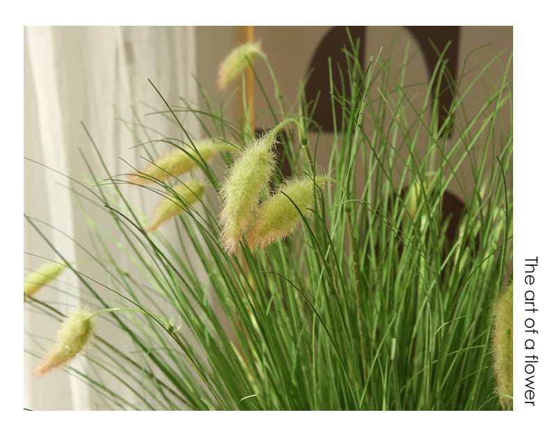 Artificial Flower 5-Headed Dog Tail Grass Bundle Fake Flower Decoration