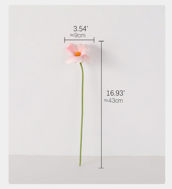PU Leafless Open Tulip Artificial Flower