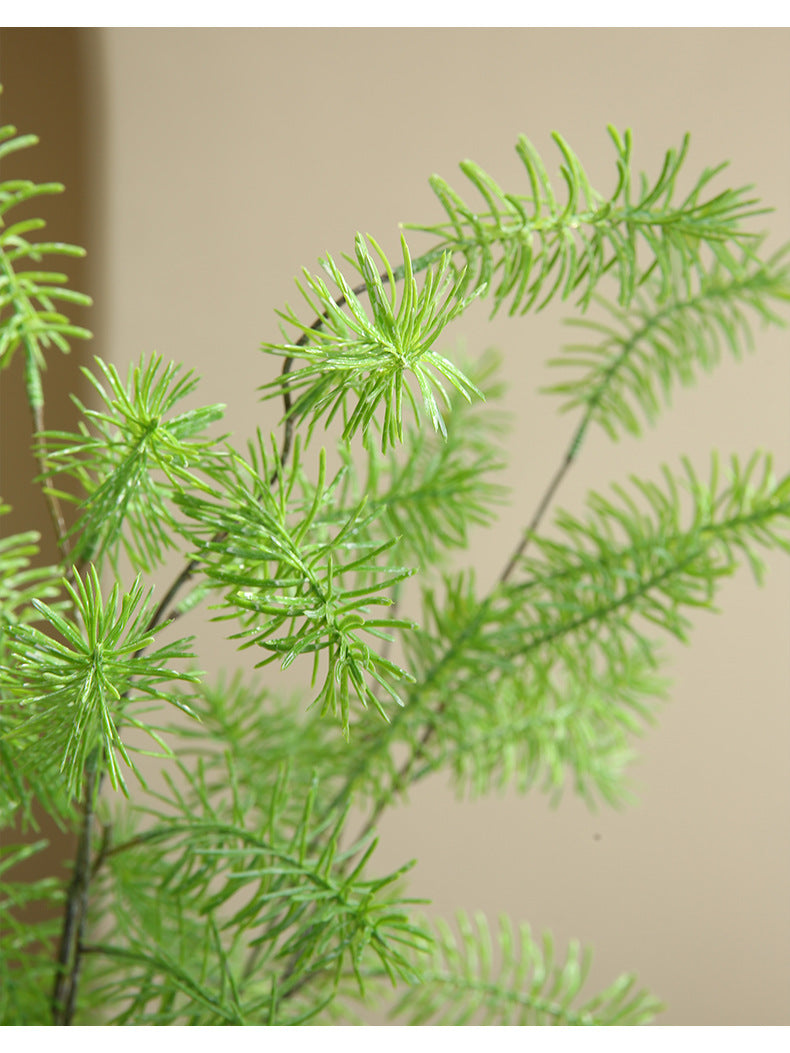 Artificial Flower Single Branch Thujus Arborvitae Artificial Green Plant Artificial Leaves