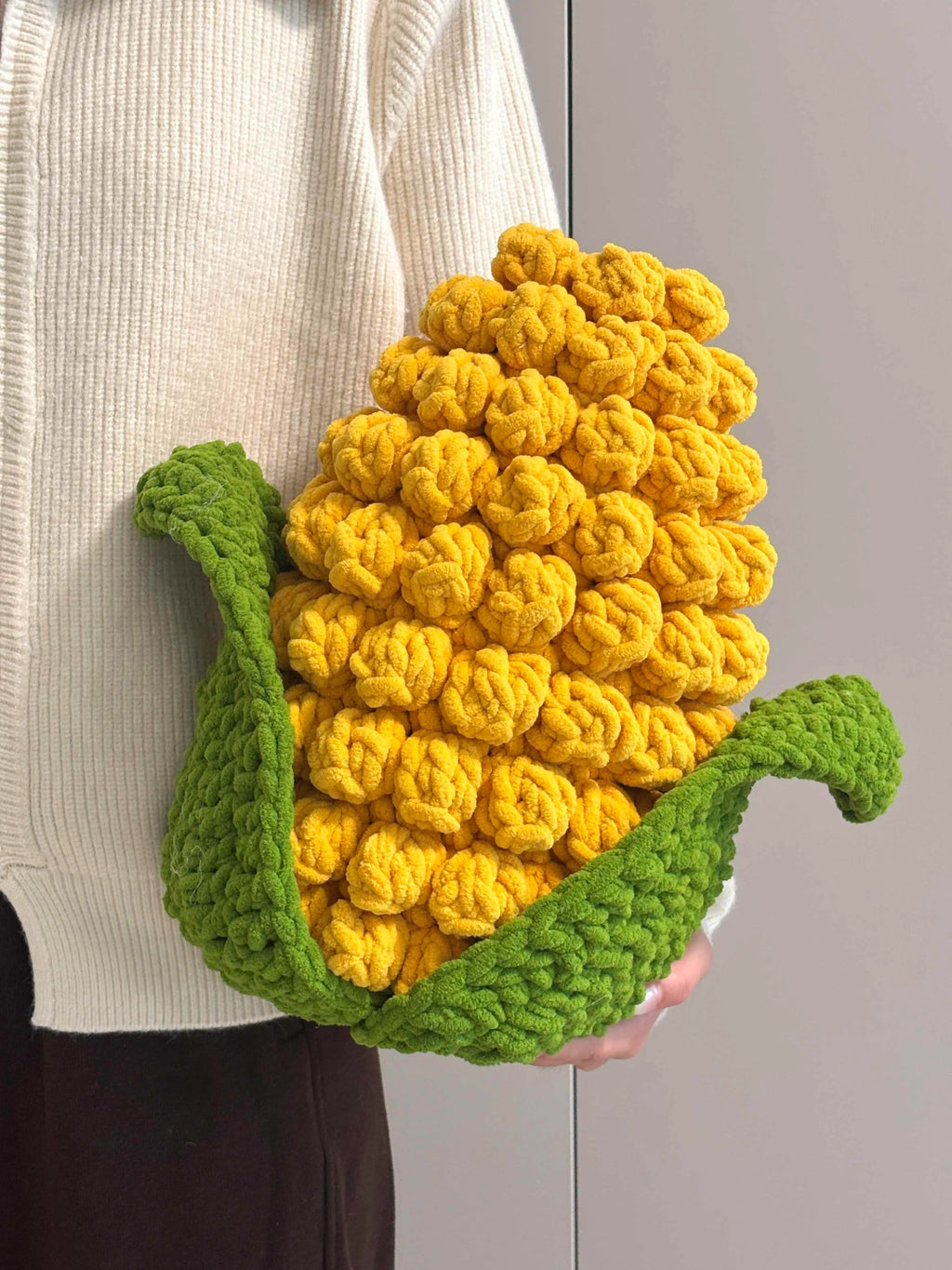 Corn pillow crochet kit