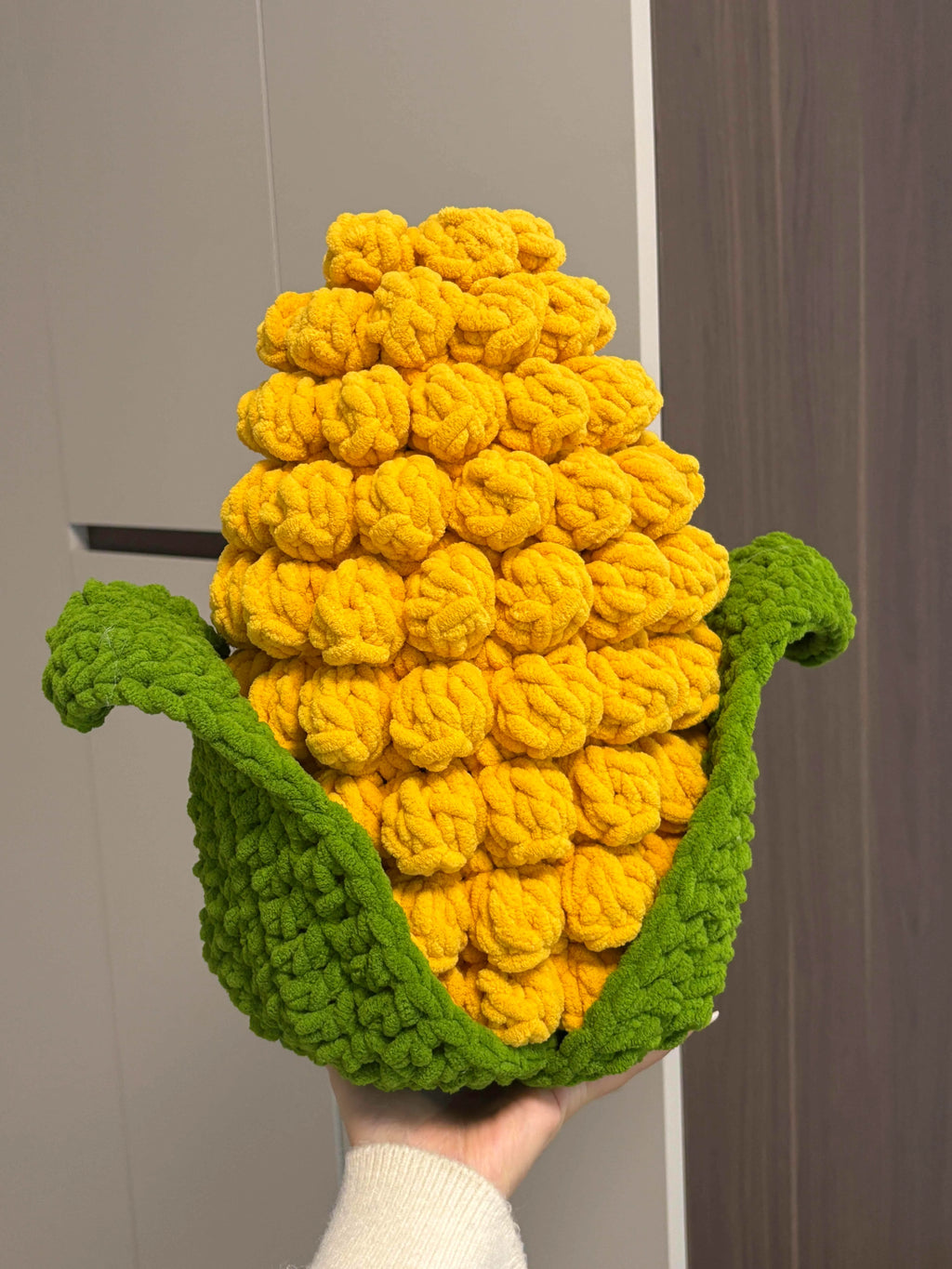 Corn pillow crochet kit