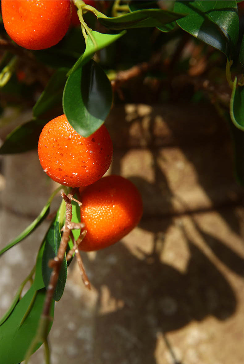 Artificial Kumquat orange fruit
